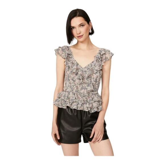 Marissa Webb Collective Ruffle Top - Picture 1 of 7